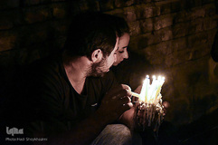 آیین شمع‌گذاری در تبریز