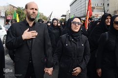 ⁨مراسم جاماندگان اربعین⁩ در تبریز