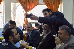 بازدید حجت الاسلام والمسلمین سیدمحمدعلی آل‌هاشم، نماینده ولی فقیه در آذربایجان شرقی از سلف سرویس دانشگاه تبریز