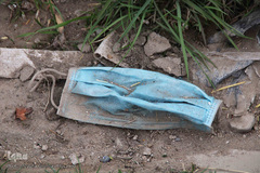 رهاسازی ماسک‌ها و دستکش‌ها در معابر شهر اهر