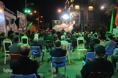 عزاداری شب تاسوعای حسینی در مهدیه تبریز