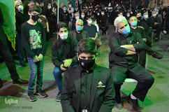 عزاداری شب تاسوعای حسینی در مهدیه تبریز