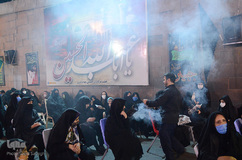 عزاداری شب تاسوعای حسینی در مهدیه تبریز