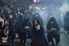 عزاداری شب تاسوعای حسینی در مهدیه تبریز