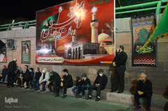 عزاداری شب تاسوعای حسینی در مهدیه تبریز