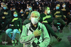 عزاداری شب تاسوعای حسینی در مهدیه تبریز