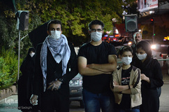 عزاداری شب تاسوعای حسینی در مهدیه تبریز