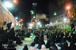 عزاداری شب تاسوعای حسینی در مهدیه تبریز