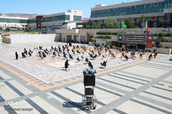 عزاداری مردم تبریز در روز تاسوعا