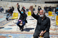 عزاداری مردم تبریز در روز تاسوعا