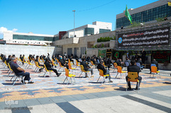 عزاداری مردم تبریز در روز تاسوعا