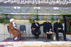 عزاداری مردم تبریز در روز تاسوعا