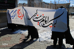 مراسم بزرگداشت شهید سردار قاسم سلیمانی و حماسه 9 دی در اهر