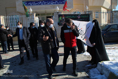 مراسم بزرگداشت شهید سردار قاسم سلیمانی و حماسه 9 دی در اهر