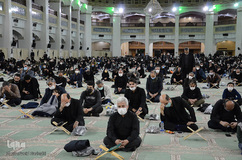 مراسم احیای شب بیست و یکم ماه رمضان در تبریز‎