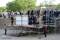 اقامه نماز عید سعید فطر در تبریز‎