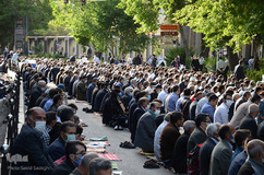 اقامه نماز عید سعید فطر در تبریز‎