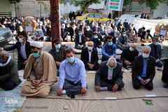 اقامه نماز عید فطر در اهر