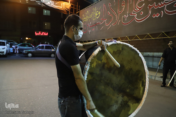 مراسم عزاداری شب چهارم محرم - تبریز