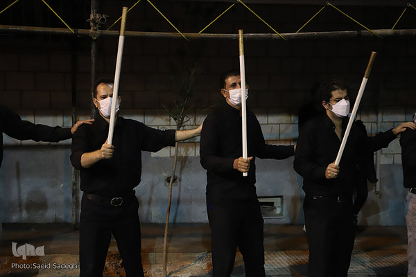 مراسم عزاداری شب چهارم محرم - تبریز