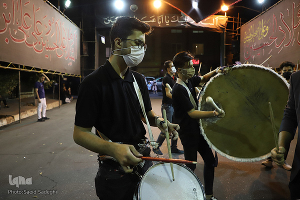 مراسم عزاداری شب چهارم محرم - تبریز