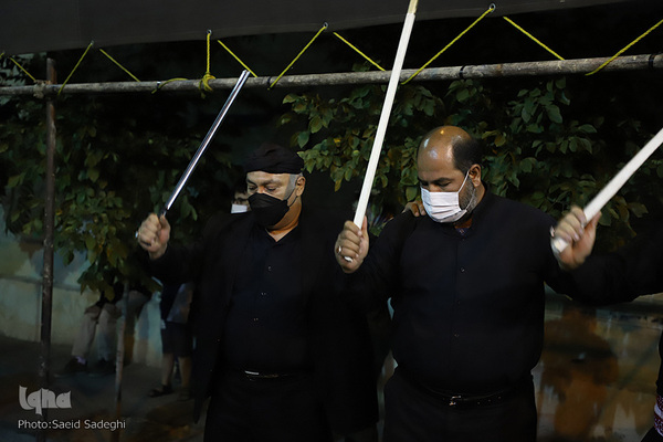 مراسم عزاداری شب چهارم محرم - تبریز