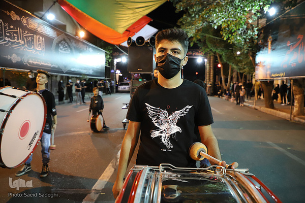 مراسم عزاداری شب چهارم محرم - تبریز