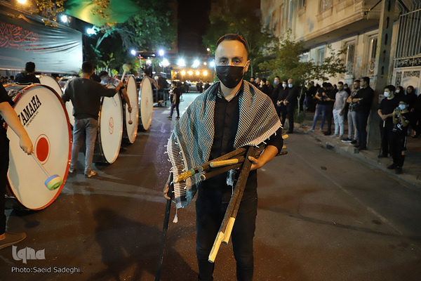 مراسم عزاداری شب چهارم محرم - تبریز