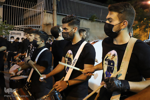 مراسم عزاداری شب چهارم محرم - تبریز