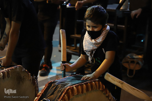 مراسم عزاداری شب چهارم محرم - تبریز