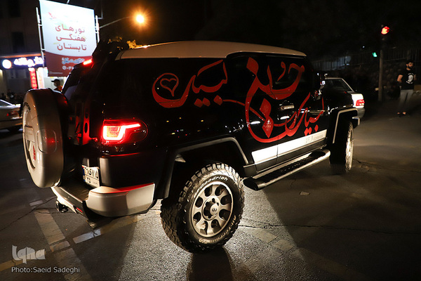 مراسم عزاداری شب چهارم محرم - تبریز