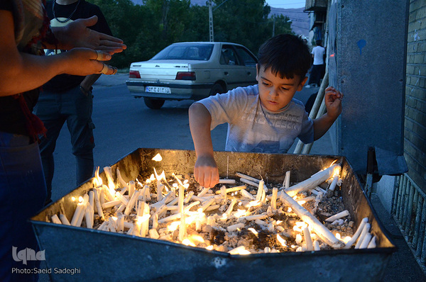 آیین «شمع پایلاما» در تبریز‎‎