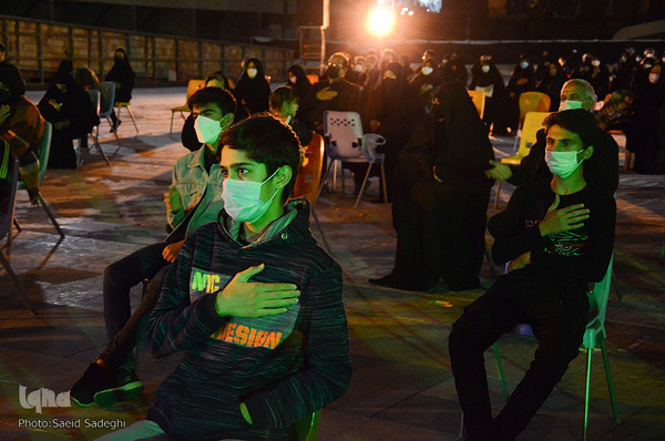 مراسم عزاداری شب عاشورا‎‎ در تبریز