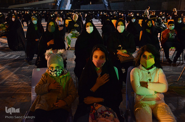 مراسم عزاداری شب عاشورا‎‎ در تبریز