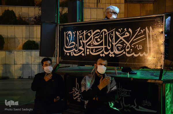 مراسم عزاداری شب عاشورا‎‎ در تبریز