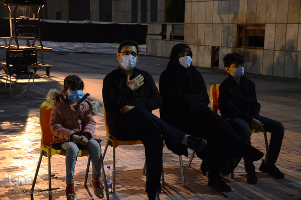 مراسم عزاداری شب عاشورا‎‎ در تبریز