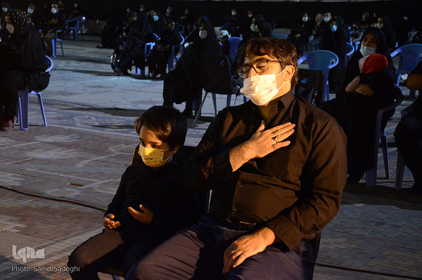 مراسم عزاداری شب عاشورا‎‎ در تبریز