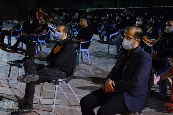 مراسم عزاداری شب عاشورا‎‎ در تبریز