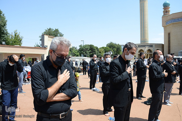 عزاداری بزرگ مردم تبریز در روز عاشورا‎‎