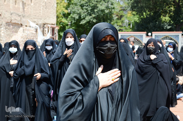 عزاداری بزرگ مردم تبریز در روز عاشورا‎‎