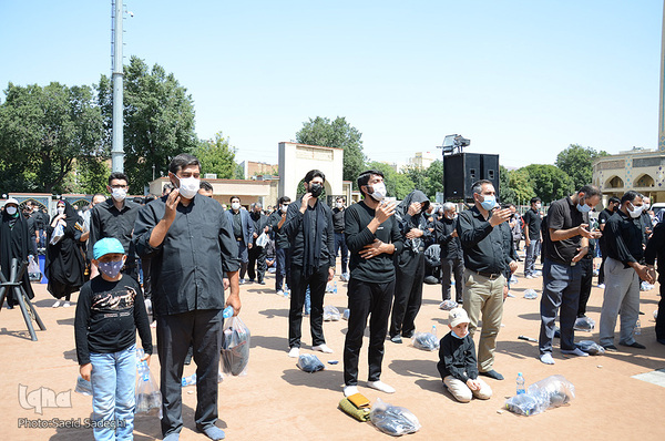 عزاداری بزرگ مردم تبریز در روز عاشورا‎‎