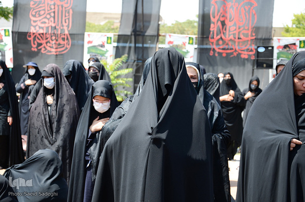 عزاداری بزرگ مردم تبریز در روز عاشورا‎‎