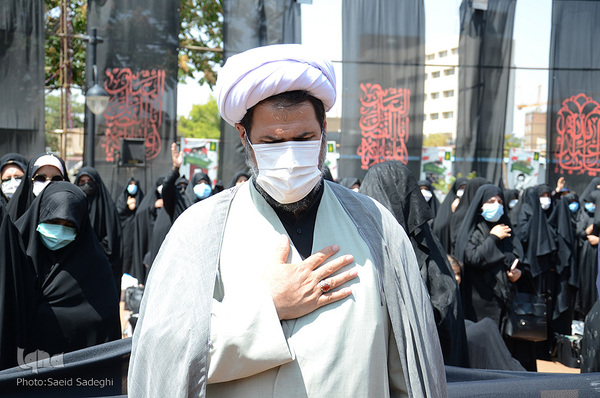 عزاداری بزرگ مردم تبریز در روز عاشورا‎‎