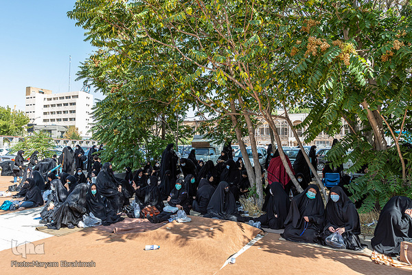 عزاداری بزرگ مردم تبریز در روز عاشورا‎‎