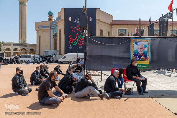 عزاداری بزرگ مردم تبریز در روز عاشورا‎‎