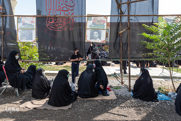 عزاداری بزرگ مردم تبریز در روز عاشورا‎‎