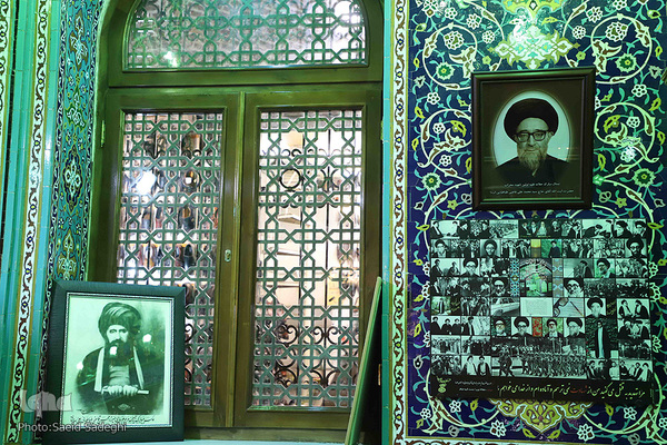 مسجد مقبره تبریز، مقبره اولین شهید محراب