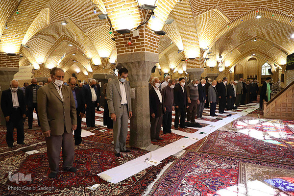 مسجد مقبره تبریز، مقبره اولین شهید محراب