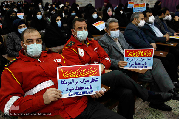 مراسم گرامیداشت حاج قاسم سلیمانی در اهر