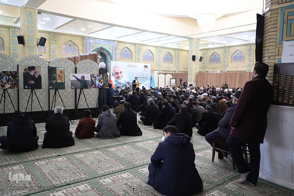 مراسم بزرگداشت و دومین سالگرد شهادت شهید قاسم سلیمانی در تبریز